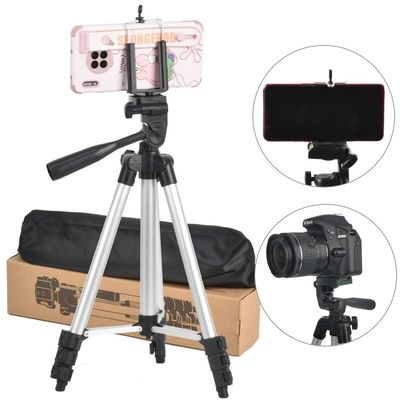 سه پایه آلیاژ آلومینیوم Selfie Stick مناسب برای فیلمبرداری فیلم های کوتاه