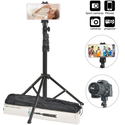 سه پایه قابل تنظیم 1.3 متری دوربین تلفن همراه برای دوربین فیلمبرداری